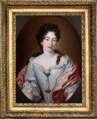 Portrait de Marie Mancini - Atelier de Jacob Ferdinand Voet (1639-1700)