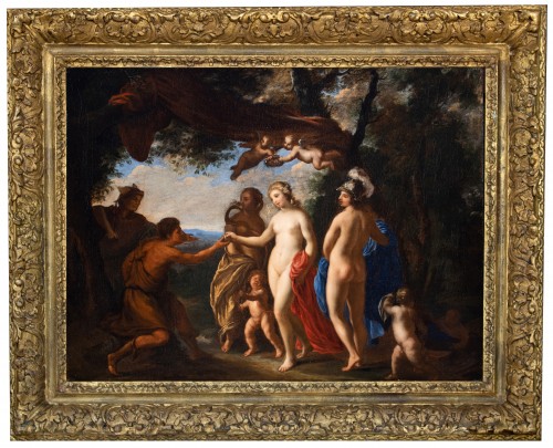 Le jugement de Pâris – École Italienne du début du XVIIIe siècle