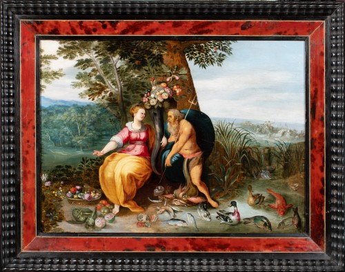 Allégorie de l’eau & et de la terre. Jan Brueghel le Jeune et Jan van Kessel Atel