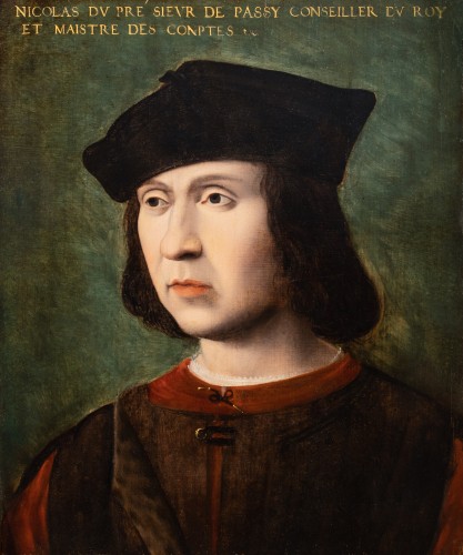 Tableaux et dessins Tableaux XVIe siècle - Portrait de jeune homme, Atelier de Joos van Cleve (1485 ? – 1540-1541)