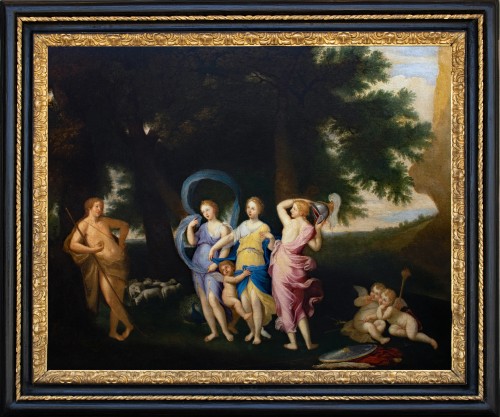 Le jugement de Pâris – École Italienne du XVIIe siècle (Bologne)