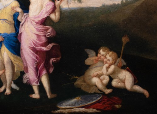 Tableaux et dessins Tableaux XVIIe siècle - Le jugement de Pâris – École Italienne du XVIIe siècle (Bologne)