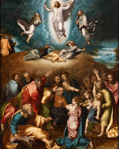 La Transfiguration – École flamande du XVIe siècle - Galerie FC Paris