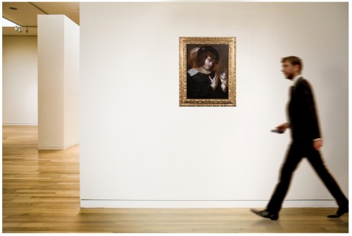 Jan Cossiers (1600 – 1671) - Young Man Gazing Tenderly at the Portrait of His Be - Louis XIII