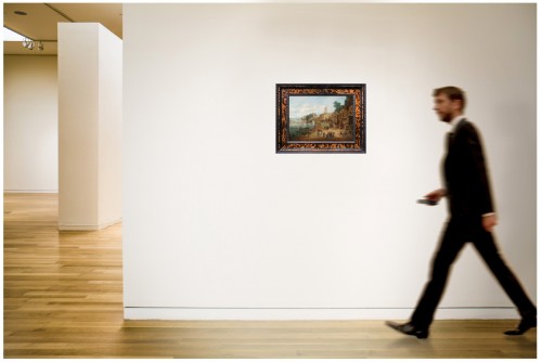 17th century - River Landscape - Théobald Michau (1676 - 1765) 