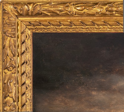 XVIIe siècle - Aert van der Neer (1603–1677) et atelier.Paysage au clair de lune, avec deux pêcheurs