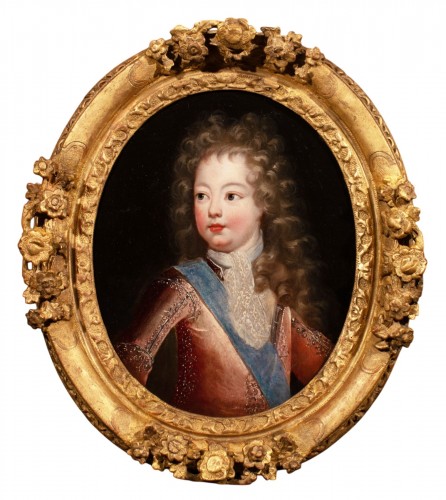 Portrait du Duc de Berry enfant, École française du XVIIe siècle
