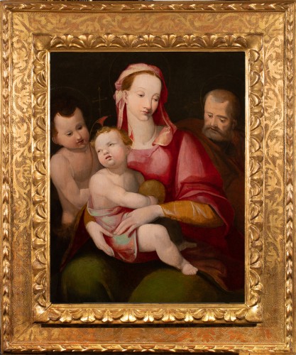 Holly Family. Battista Naldini (1537-1591) and workshop