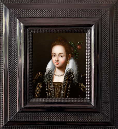 Portrait d’une jeune princesse italienne. Époque XVIe siècle