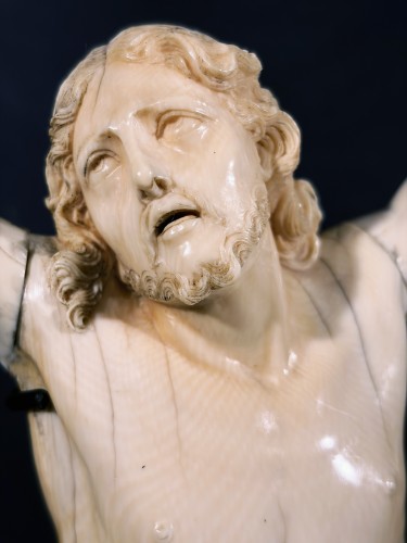 Sculpture  - Ivory Christ – Sculpture in the Round, France 17th Century