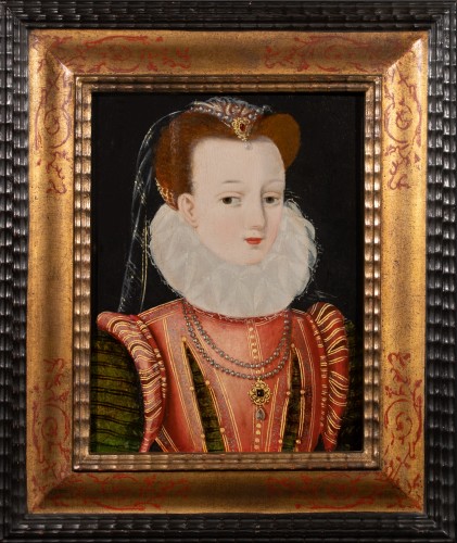 Portrait of a Young Princess. French School, 17th Century, circa 1600