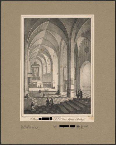 Pieter Neefs le Jeune (1620–1675) — Intérieur de la Cathédrale d’Anvers - 