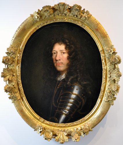 Atelier de Pierre Mignard (1612-1695), Epoque Louis XIV Portrait d’un prince en armure