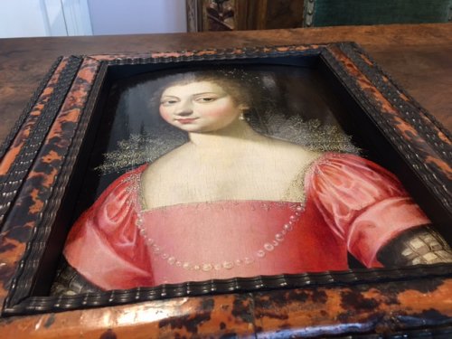 Portrait de Charlotte-Marguerite de Montmorency vers 1610 - Galerie FC Paris