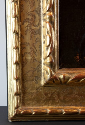 Tableaux et dessins Tableaux XVIIe siècle - Ecole Hollandaise du XVIIe siècle - Jeune femme en costume oriental