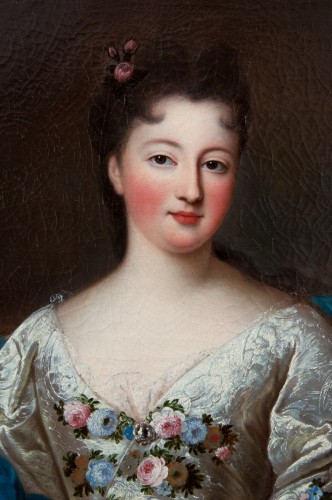 Marie Louise Adélaïde d'Orléans - Pierre Gobert (1662-1744) et atelier - Tableaux et dessins Style Régence