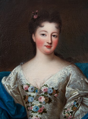 Tableaux et dessins Tableaux XVIIIe siècle - Marie Louise Adélaïde d'Orléans - Pierre Gobert (1662-1744) et atelier