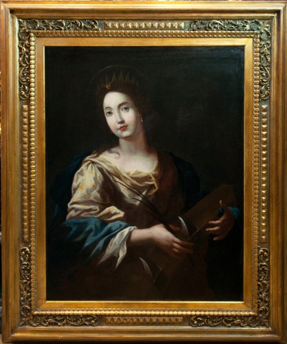 Sainte Catherine d’Alexandrie - Ecole Caravagesque du XVIIe siècle