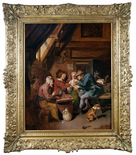 Aert Cosyn (1631-1666) - Les joueurs de Tric trac