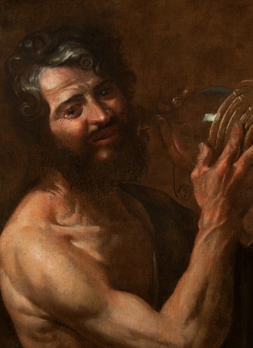 Johann Karl Loth (Munich 1632-Venise 1698) – Le buveur ou allégorie du goût - Tableaux et dessins Style 