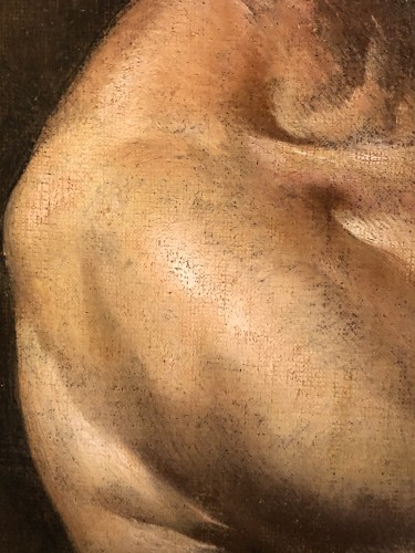 Johann Karl Loth (Munich 1632-Venise 1698) – Le buveur ou allégorie du goût - Galerie FC Paris