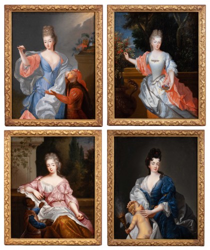 Allégorie des Quatre Saisons - Atelier de François de Troy (1645-1730)