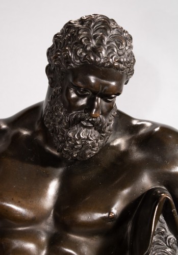 XIXe siècle - Hercule Farnèse d’après l’antique, Italie XIXe siècle
