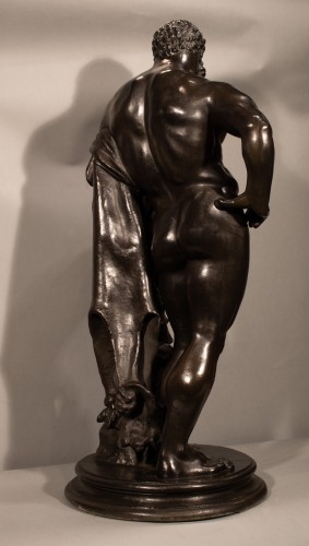 Hercule - Bronze, France fin du XVIIIe siècle - Galerie FC Paris