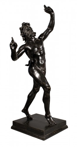 Faune dansant de Pompéi. Bronze d’époque XIXe siècle.