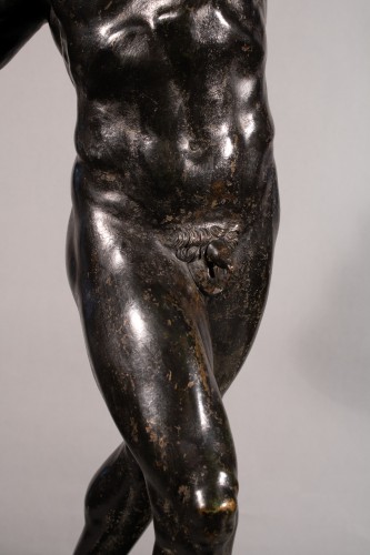 Faune dansant de Pompéi. Bronze d’époque XIXe siècle. - 