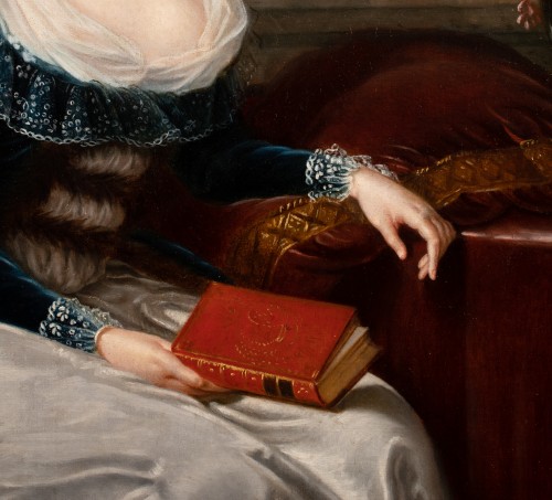 Tableaux et dessins Tableaux XVIIIe siècle - Marie-Antoinette Reine de France - École française du XVIIIe siècle