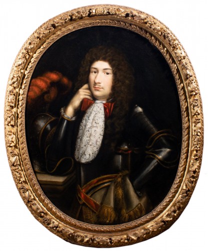 Jeune prince en armure. Louis-Ferdinand Elle le jeune et atelier (1649-1717)