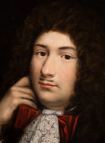 Tableaux et dessins Tableaux XVIIe siècle - Jeune prince en armure. Louis-Ferdinand Elle le jeune et atelier (1649-1717)