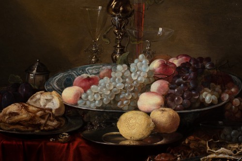 XVIIe siècle - Nature morte de banquet - Attribué à Cornelis de Heem (1631-1695)