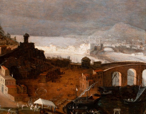 XVIIe siècle - La construction de la tour de Babel - Willem II Van Nieulandt (1584-1635/36) et Atelier