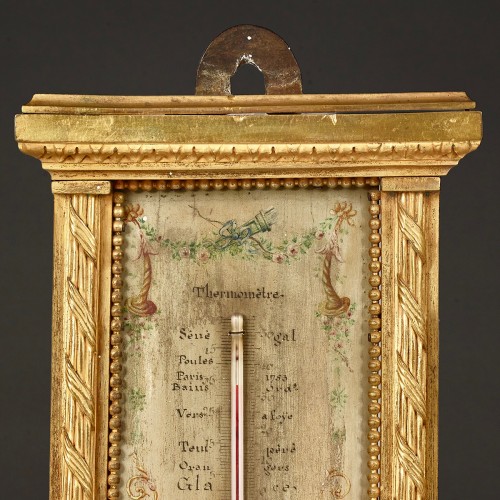 Thermometer with putti - Decorative Objects Style Louis XVI