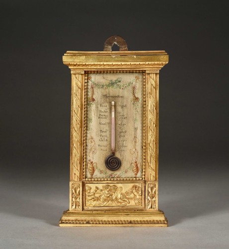 Thermometer with putti - 