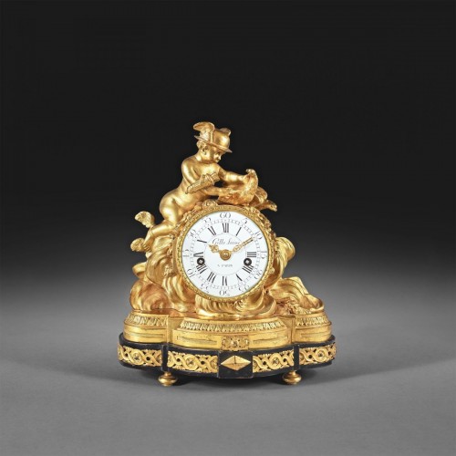 Pendule à l’amour messager - Horlogerie Style Louis XVI
