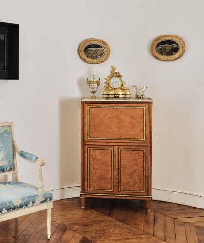 XVIIIe siècle - Pendule à l’amour messager