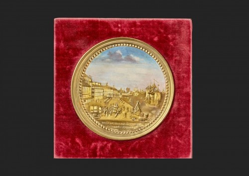  - Compigné painting, the port of Bordeaux seen from the Quai des Farines 