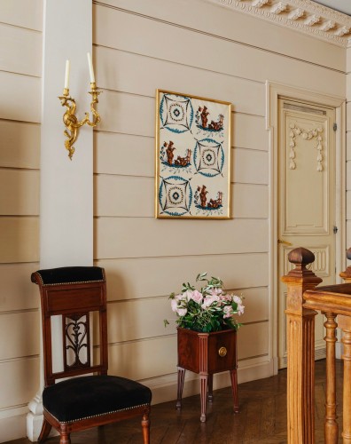 Mobilier Meuble d'appoint - Jardinière en ronce d’acajou