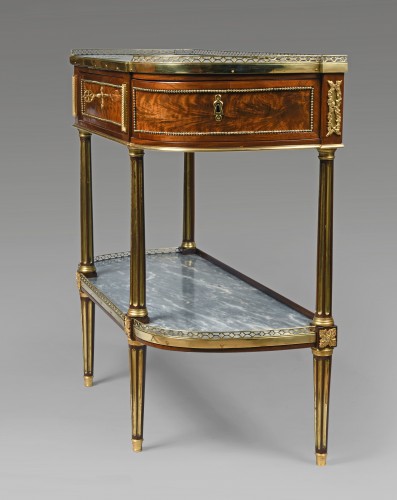 18th century - Console stamped Bruns