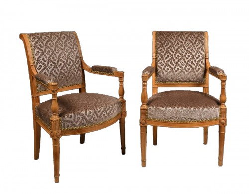 Pair of Directoire armchairs