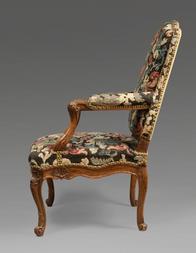 Fauteuil à dossier plat Régence - Sièges Style 