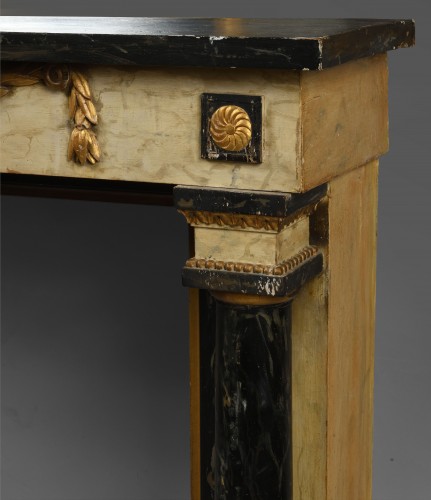 Architectural & Garden  - Directoire wood mantel mantel