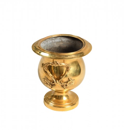 Gilded bronze bucket