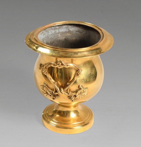 Decorative Objects  - Gilded bronze bucket