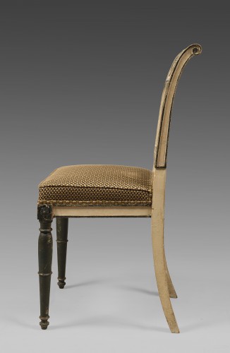 XIXe siècle - Suite de six chaises fin 19e