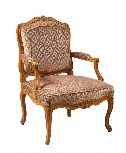 Armchair stamped Meunier