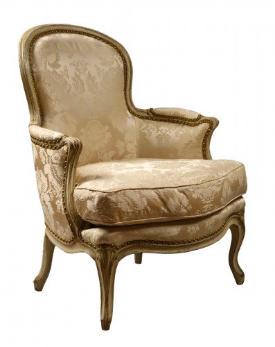 Louis XV Bergère Stamped G. JACOB 